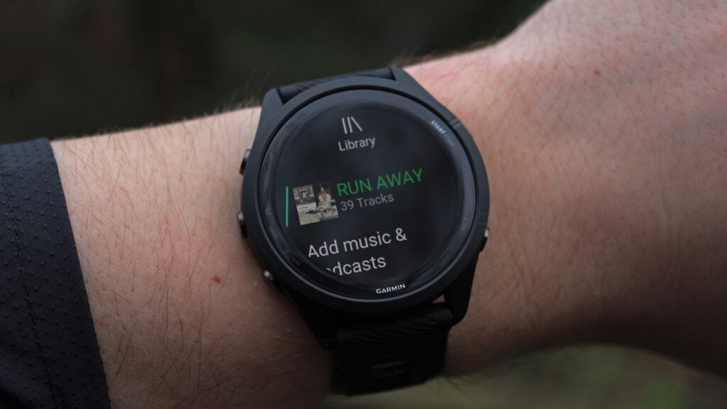 spotify on garmin forerunner