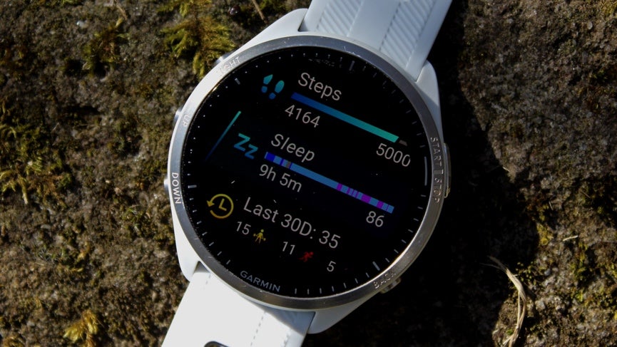 garmin sleep widget