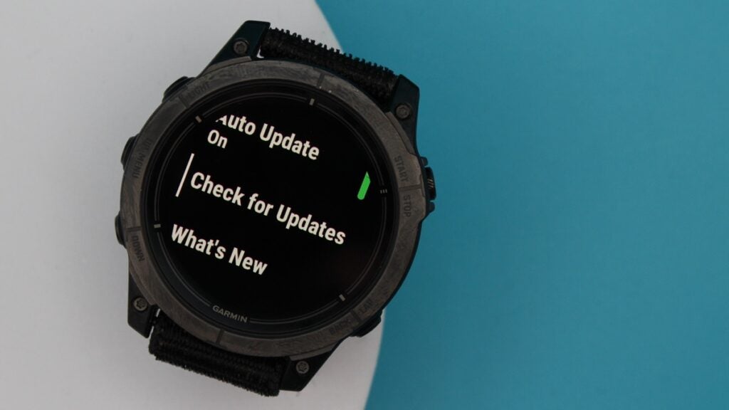 How to update Garmin manually
