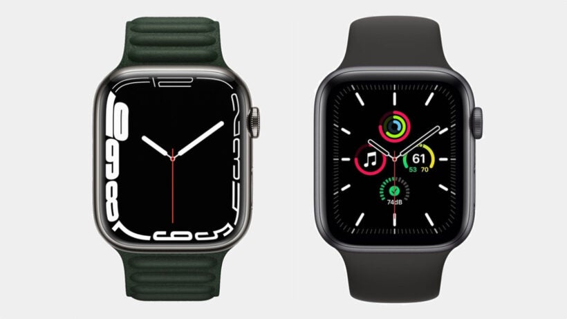 Apple Watch Series 7 v Watch SE: Choose the best for your needs