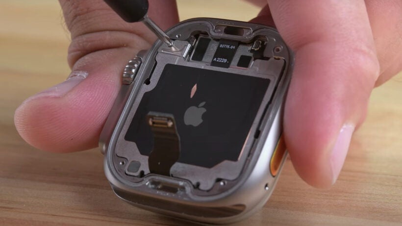 Apple Watch Ultra teardown shows that the rugged smartwatch isn’t one to repair yourself