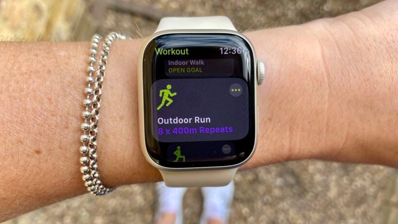 Apple Watch workout app