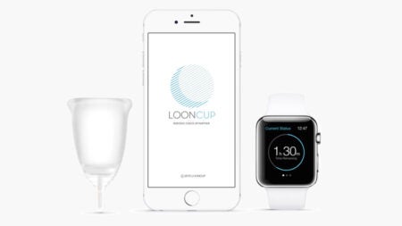 The Looncup tracks your periods and keeps everything down there tickety-boo