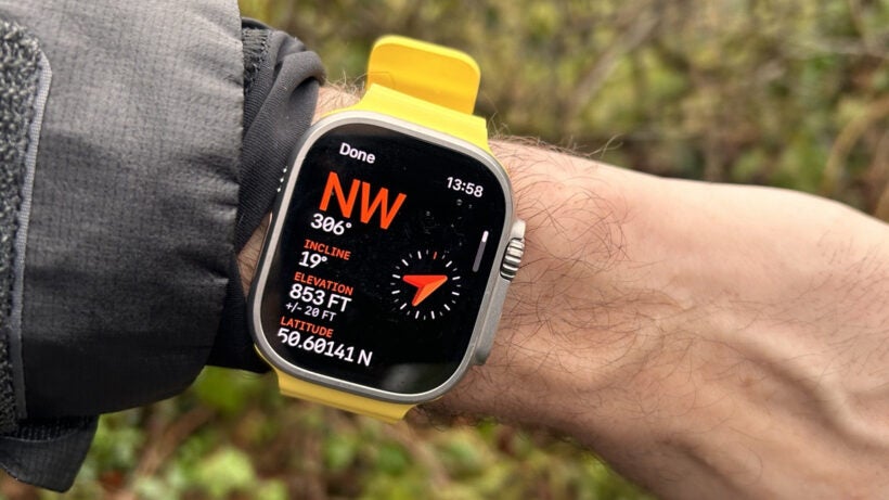 Apple Watch Compass app