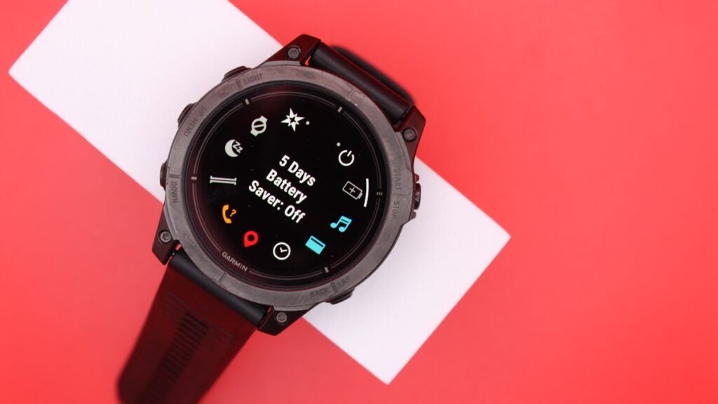 garmin battery saver mode