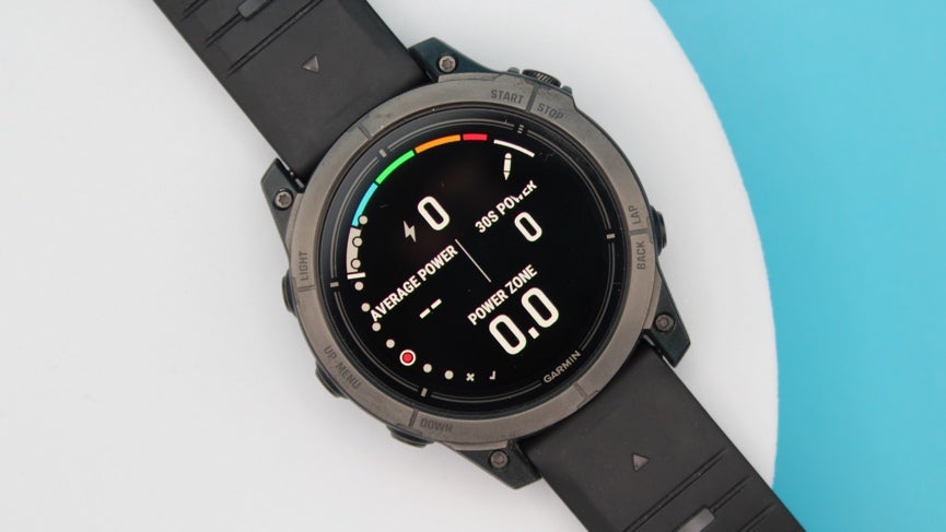 garmin running power data screen