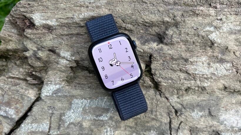 smartwatch with Snoopy face
