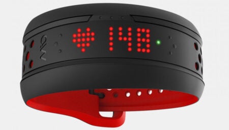 Wearing a Mio Fuse could help Parkinson's patients reduce their symptoms