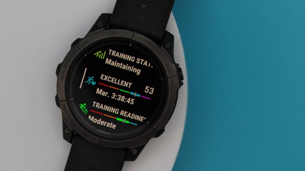 garmin vo2 max glance