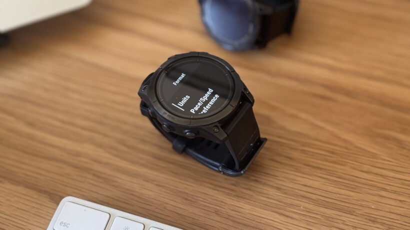 How to change the unit of measurement on your Garmin watch