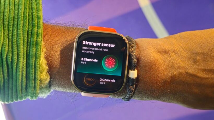 amazfit bip 6 health sensor