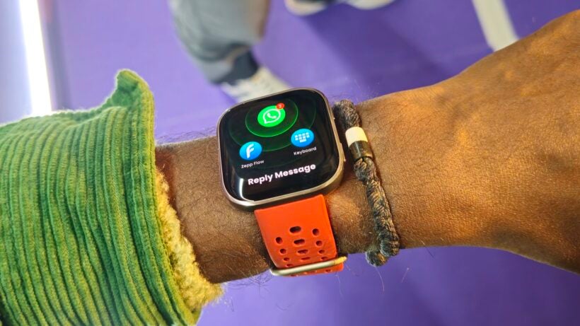 amazfit bip 6 reply message