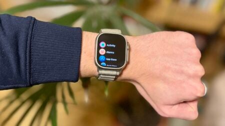 apple watch ultra alarms app