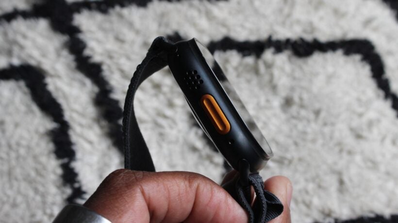 Apple Watch Ultra 2 black case Action Button