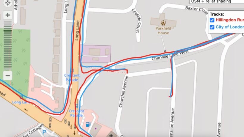 Coros Pace 3 GPS accuracy