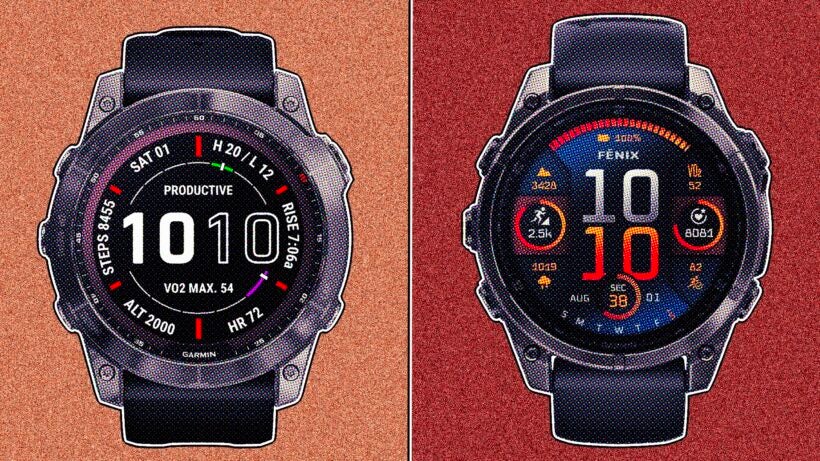 Garmin Fenix 8 vs. Garmin Fenix 7: Nine key differences explained