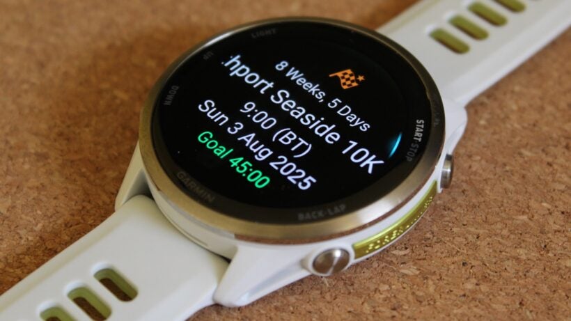 How to add an upcoming race to your Garmin watch—and why you should