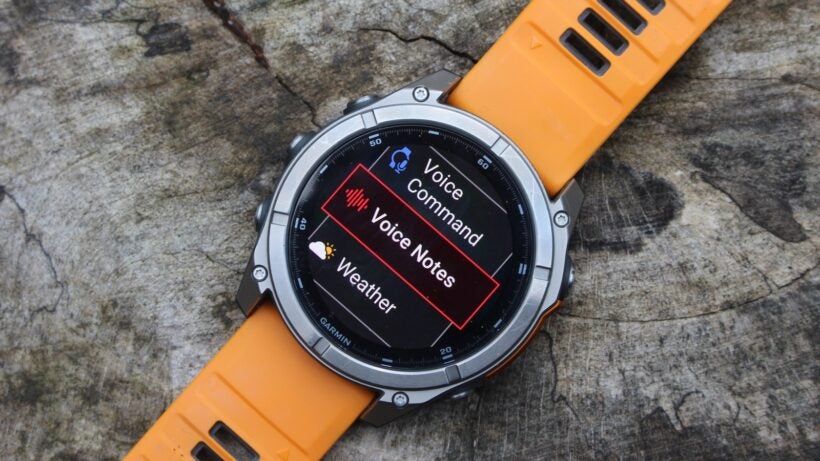 Garmin Fenix 8 voice