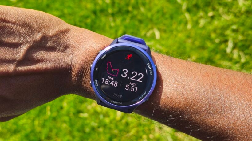 forerunner 570 5k time