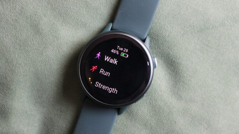 garmin activity options