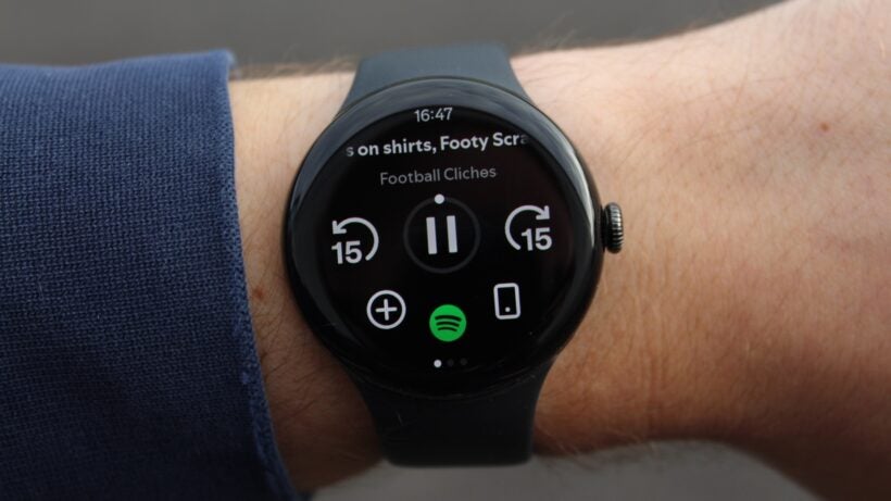 google-pixel-watch-3-review-spotify