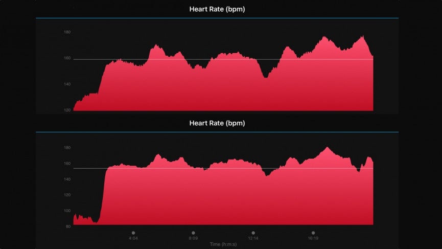 Garmin Lily HR testing