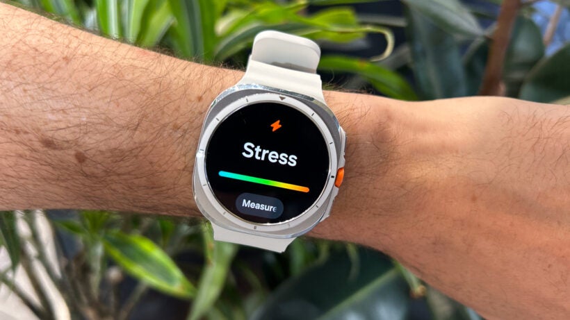 Samsung Galaxy Watch Ultra stress
