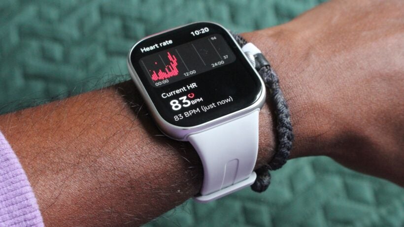 redmi watch 5 heart rate graph