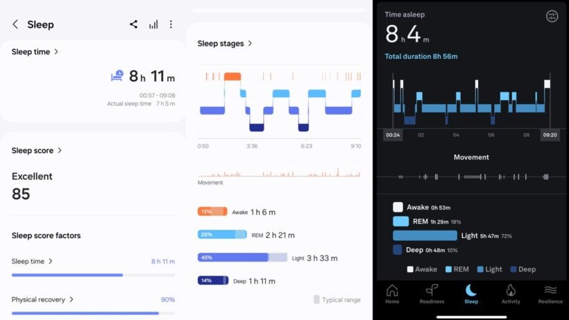 Samsung Galaxy Watch 7 sleep