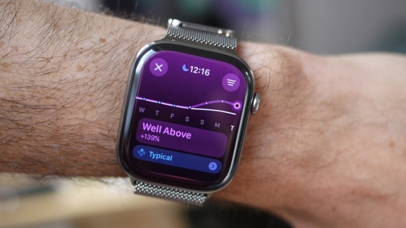 Apple Watch Series 10 training load
